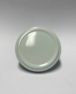 TO-58 mm twist-off kansi RTS valkoinen