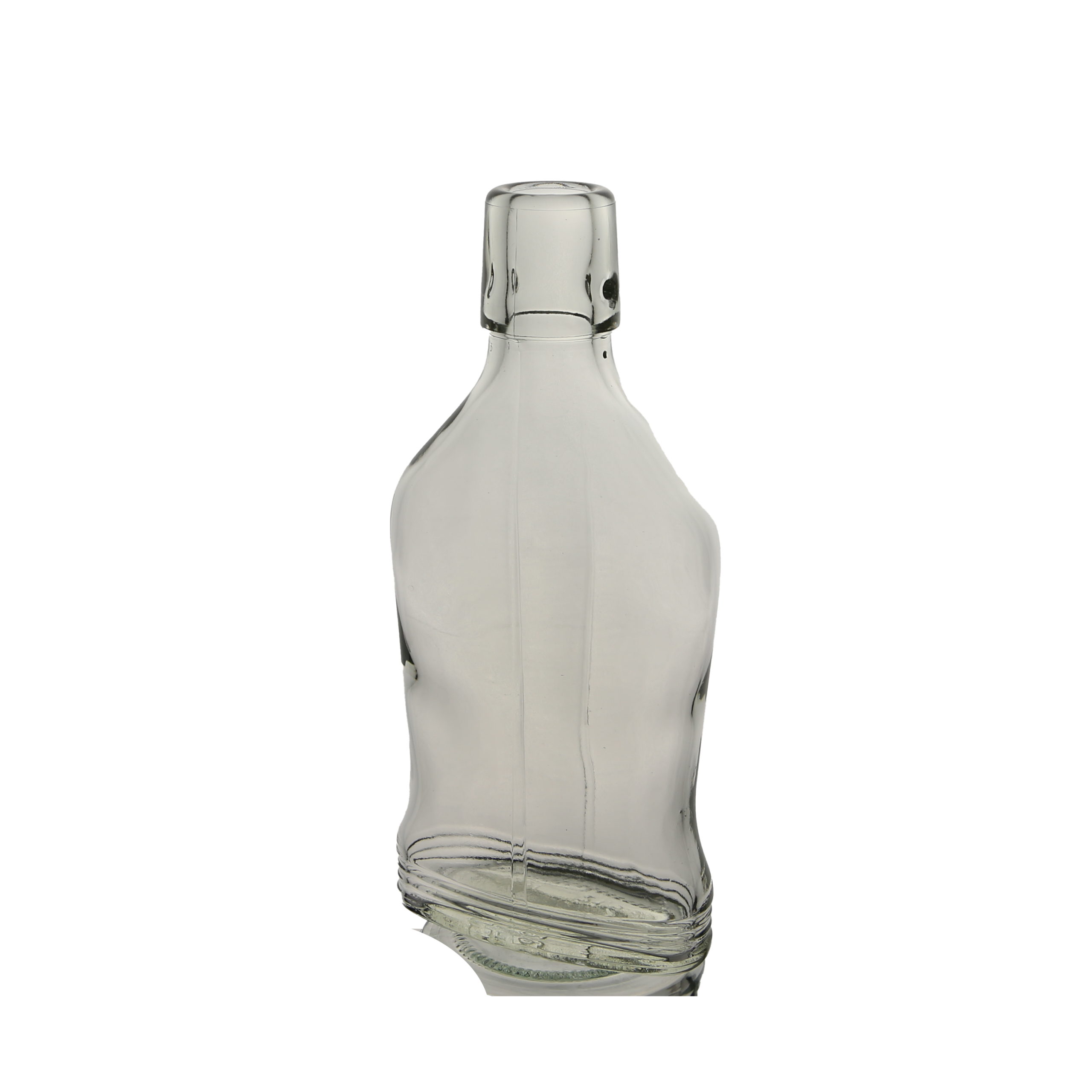 BAV-200 lasipullo kirkas 200 ml patenttikorkki